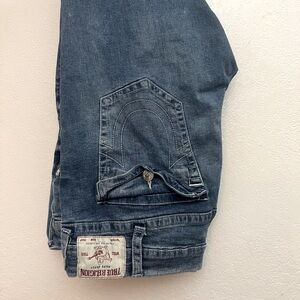 Men’s TRUE RELIGION Jeans Ricky Relaxed Sz 44